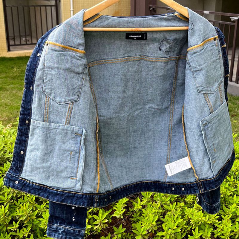 2025 New-DSQ2 Denim Jacke