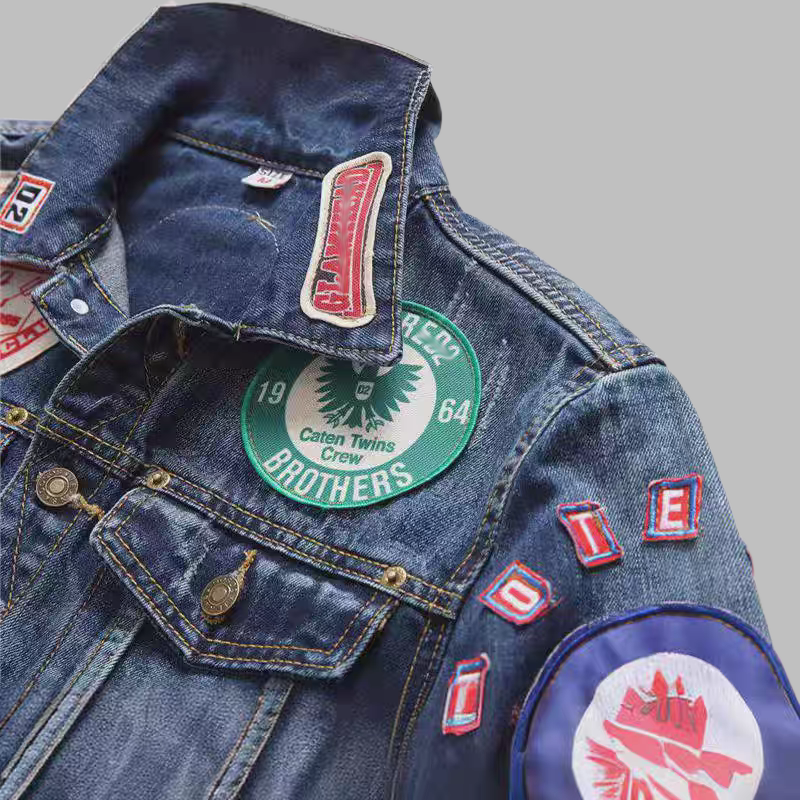 2025 New DSQ2 Embroidery Fashion Jacket