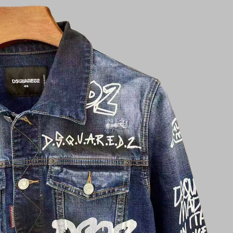 2025 New-DSQ2 Denim Jacke
