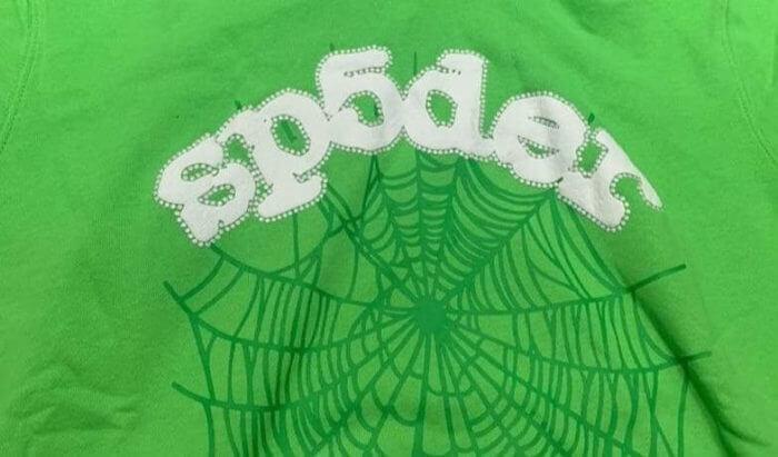 sp5der Web Green Hoodie