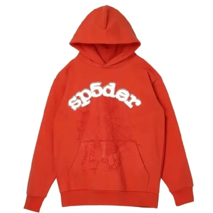 Spider Logo Worldwide -Orange Tracksuit