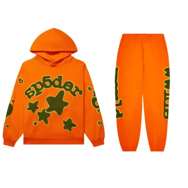 Sp5der Beluga Orange –Tracksuit